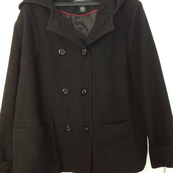lane bryant wool coat